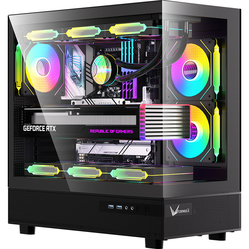 Gabinete Crystal Z8 Cosmic Black Gabinete Crystal Z8 Cosmic Black